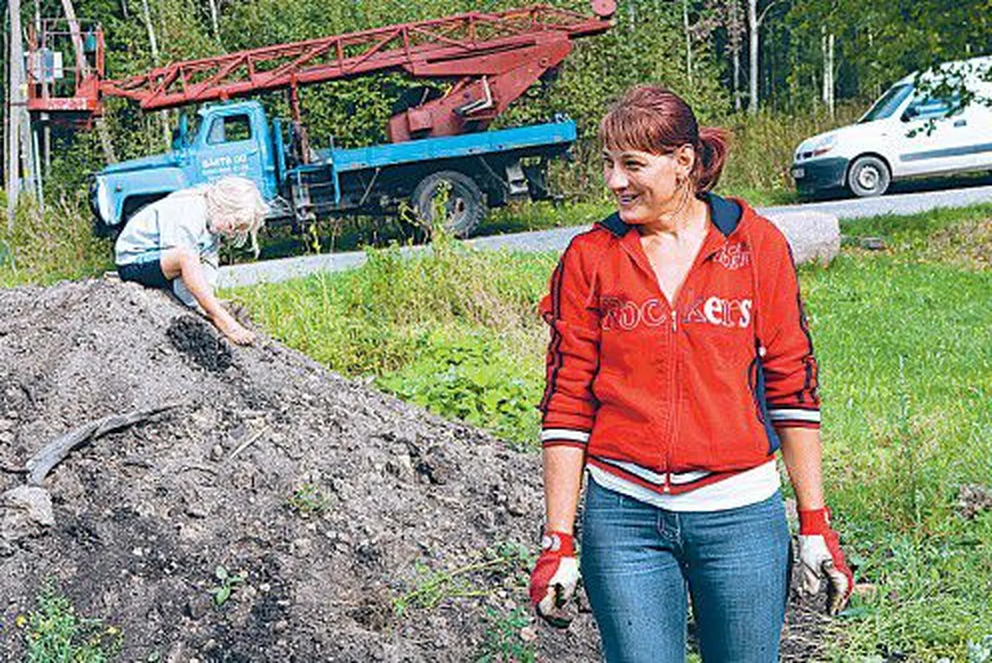 Jaana Tisler tunnistas, et kolme lapsega on 11 päeva ilma vooluta olla ikka raske. Kuna midagi teha polnud, siis mindi kell üheksa magama.