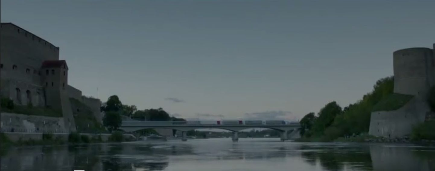 Кадр из сериала "Мост".