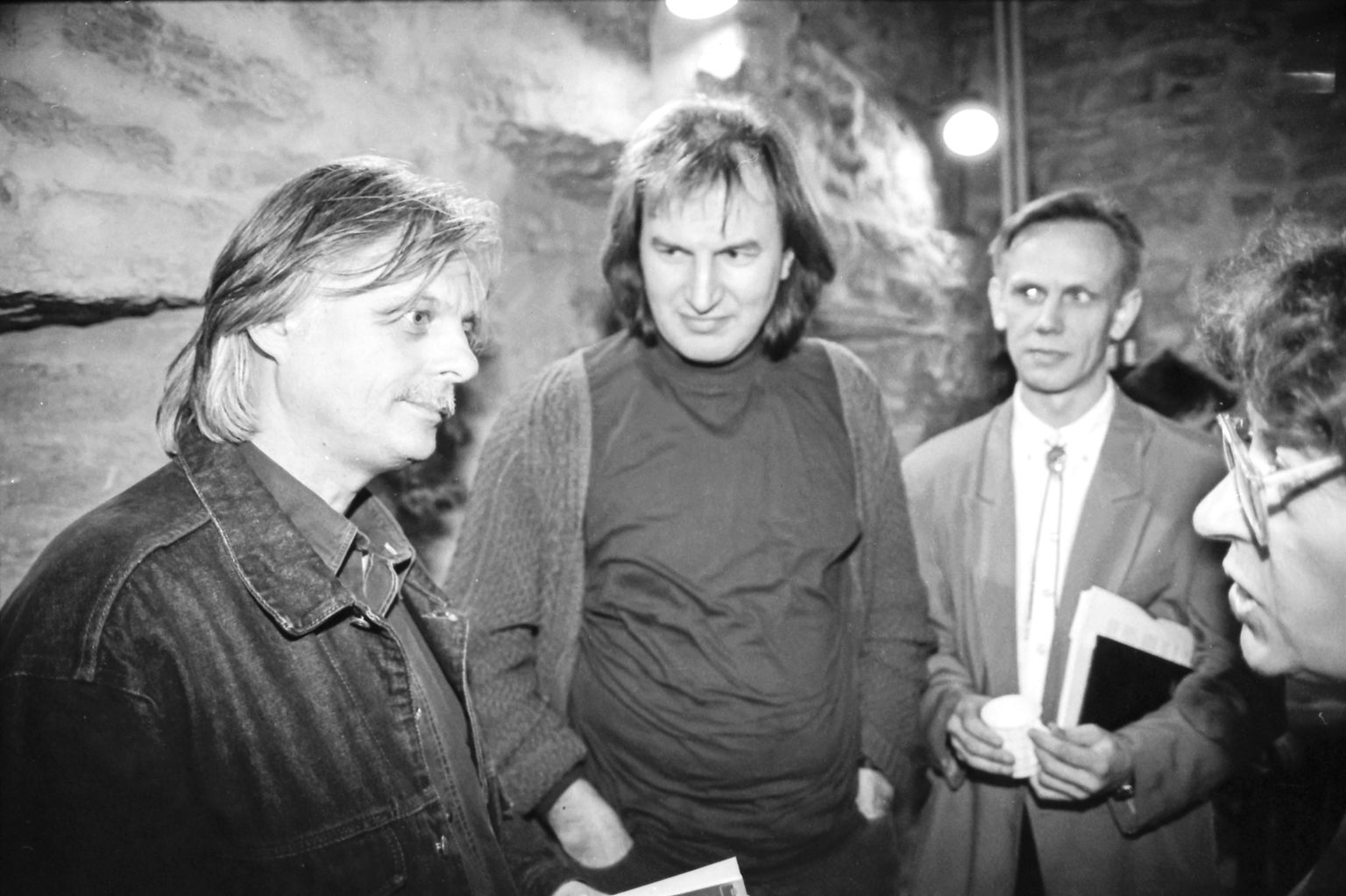 Manfred Eicher (vasakult), Tõnu Kaljuste, Herbert Murd