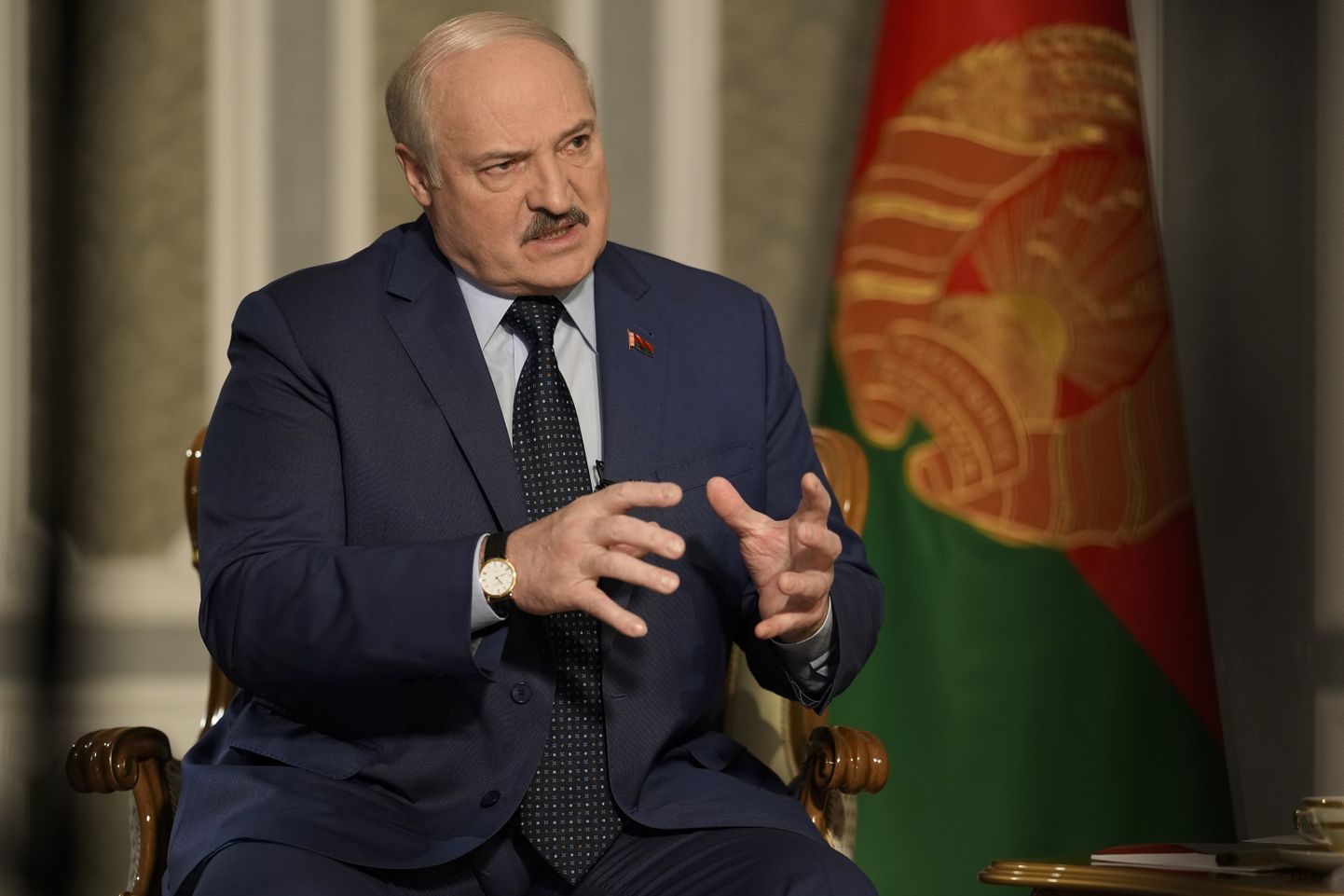 Valgevene riigijuht Aljaksandr Lukašenka.