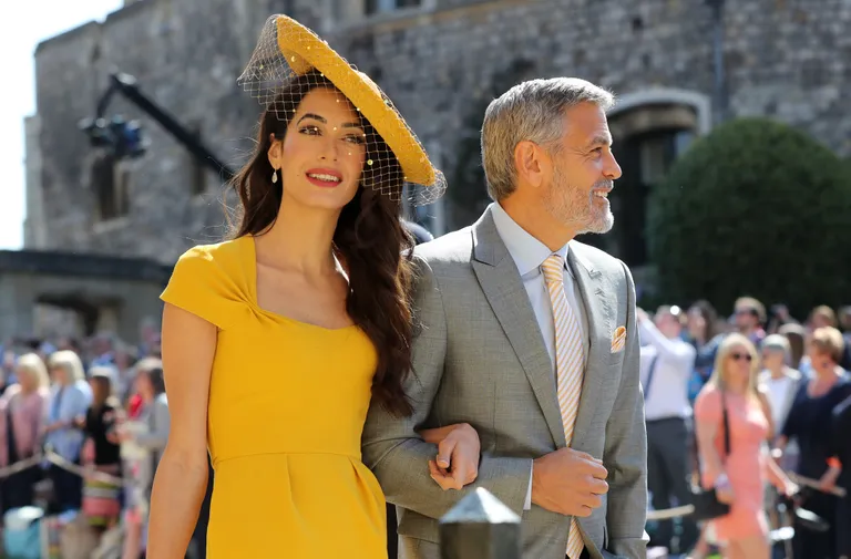 Amal Clooney ja George Clooney.