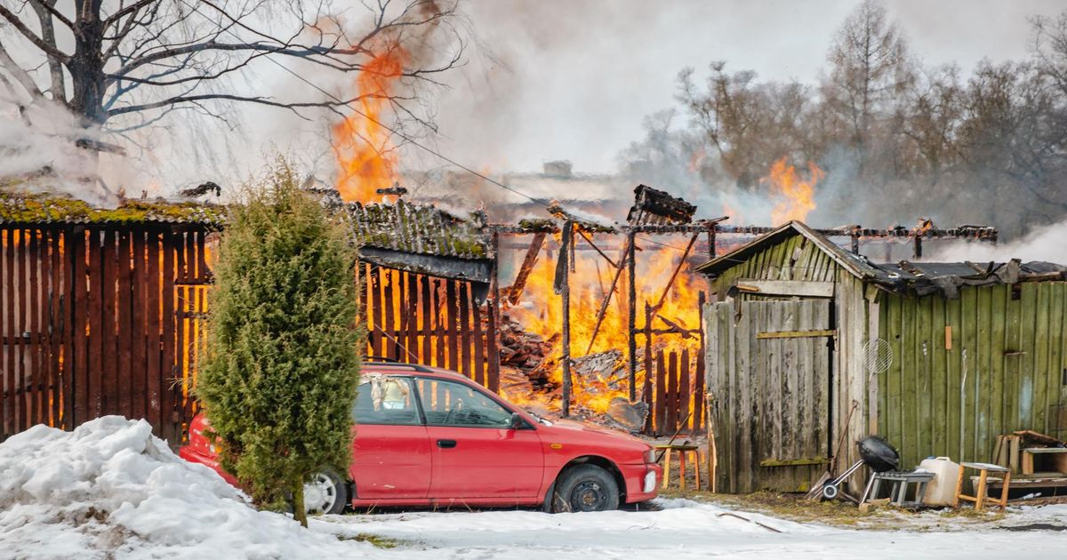 Mulgimaal põlesid kuurid suure leegiga