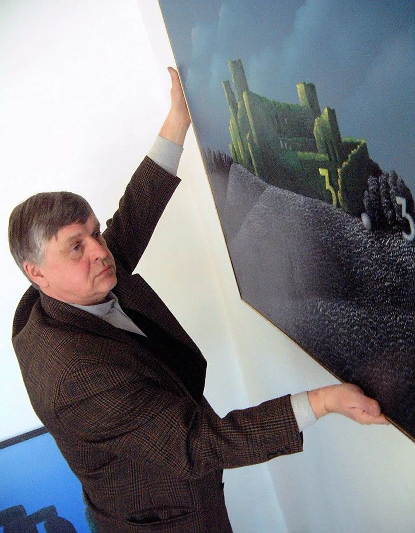 Kirjanik-kunstnik Toomas Vint kirjeldab oma uues romaanis «Üüriline» kirjanike elu tänapäeva Eestis.