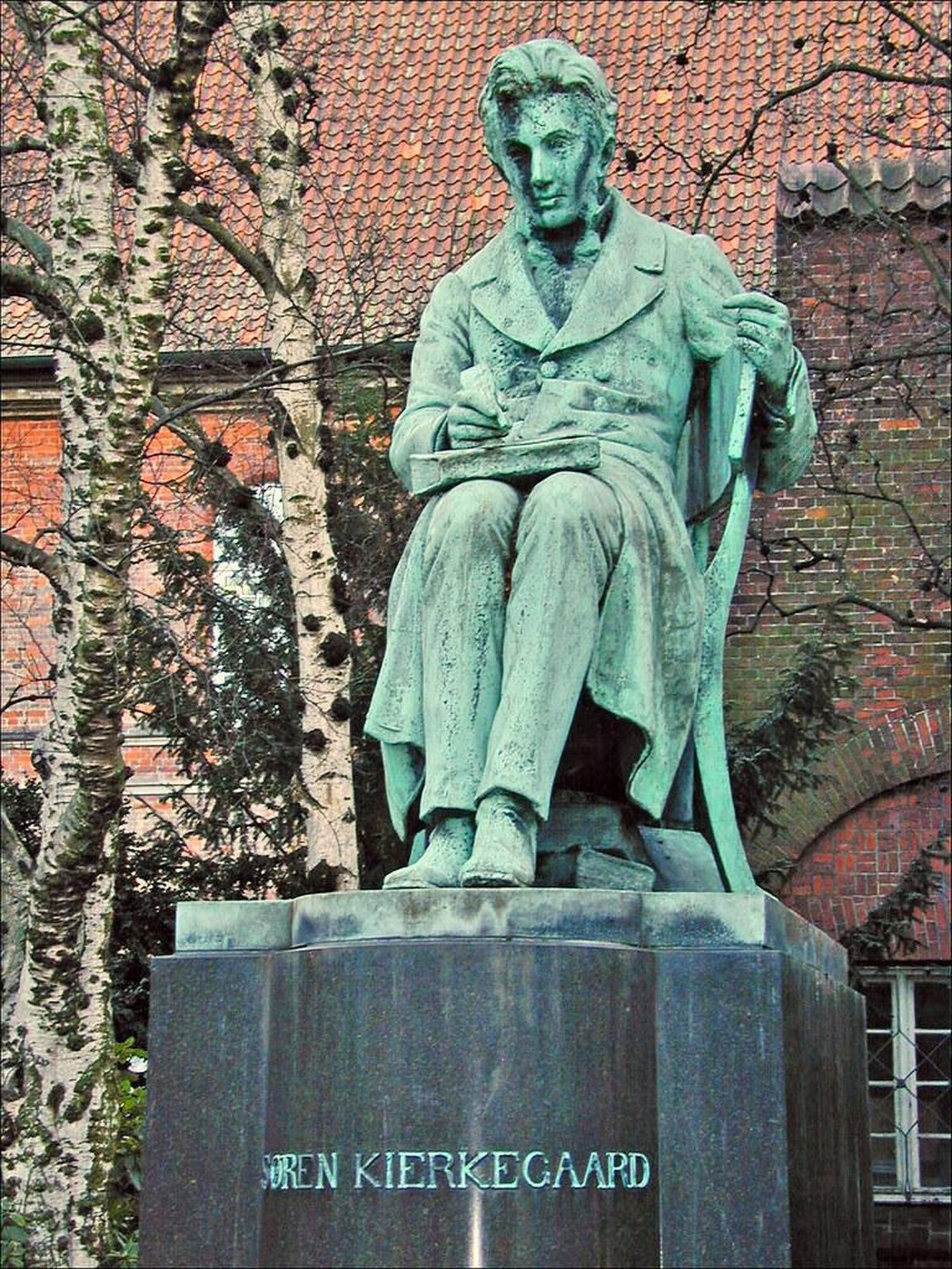 Søren Kierkegaardi ausammas Kopenhaagenis.