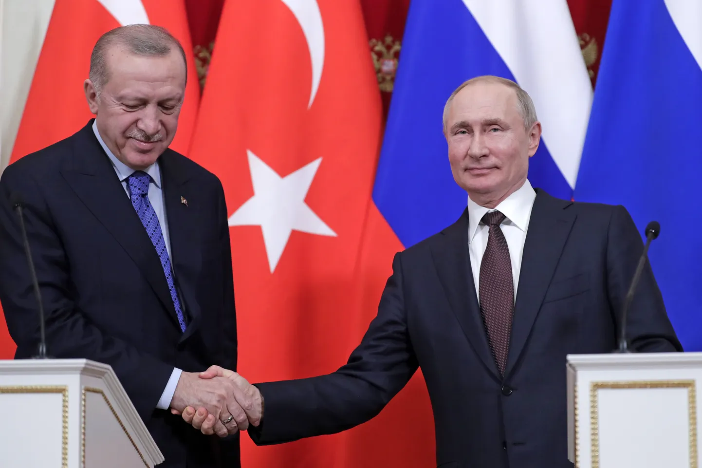 Türgi ja Venemaa presidendi kohtumine.