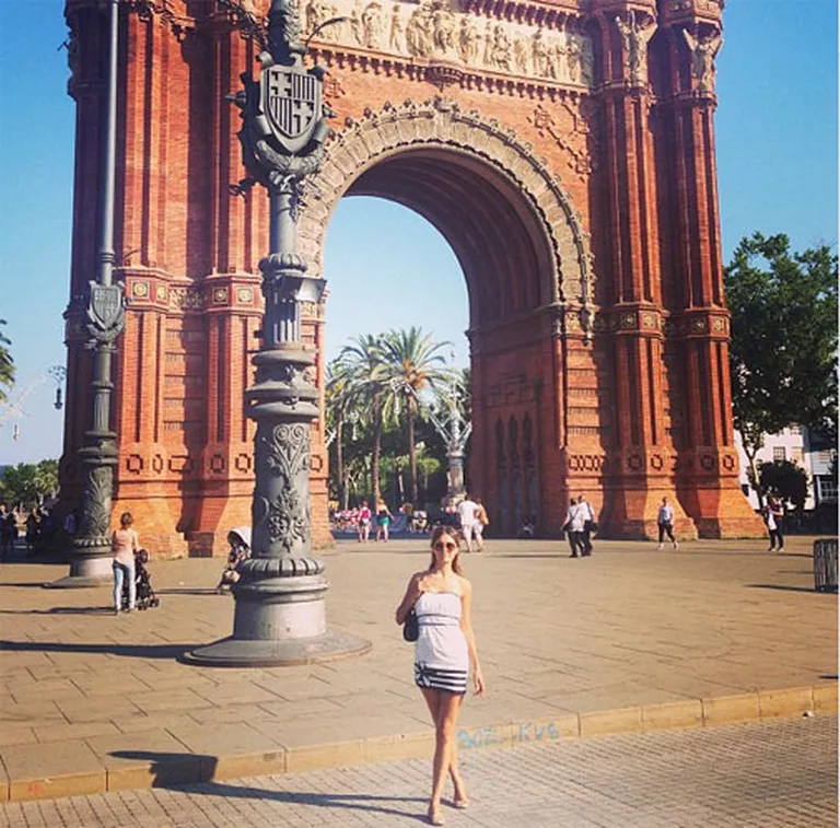 Вика Боня: "#Barsa #Barcelona"
