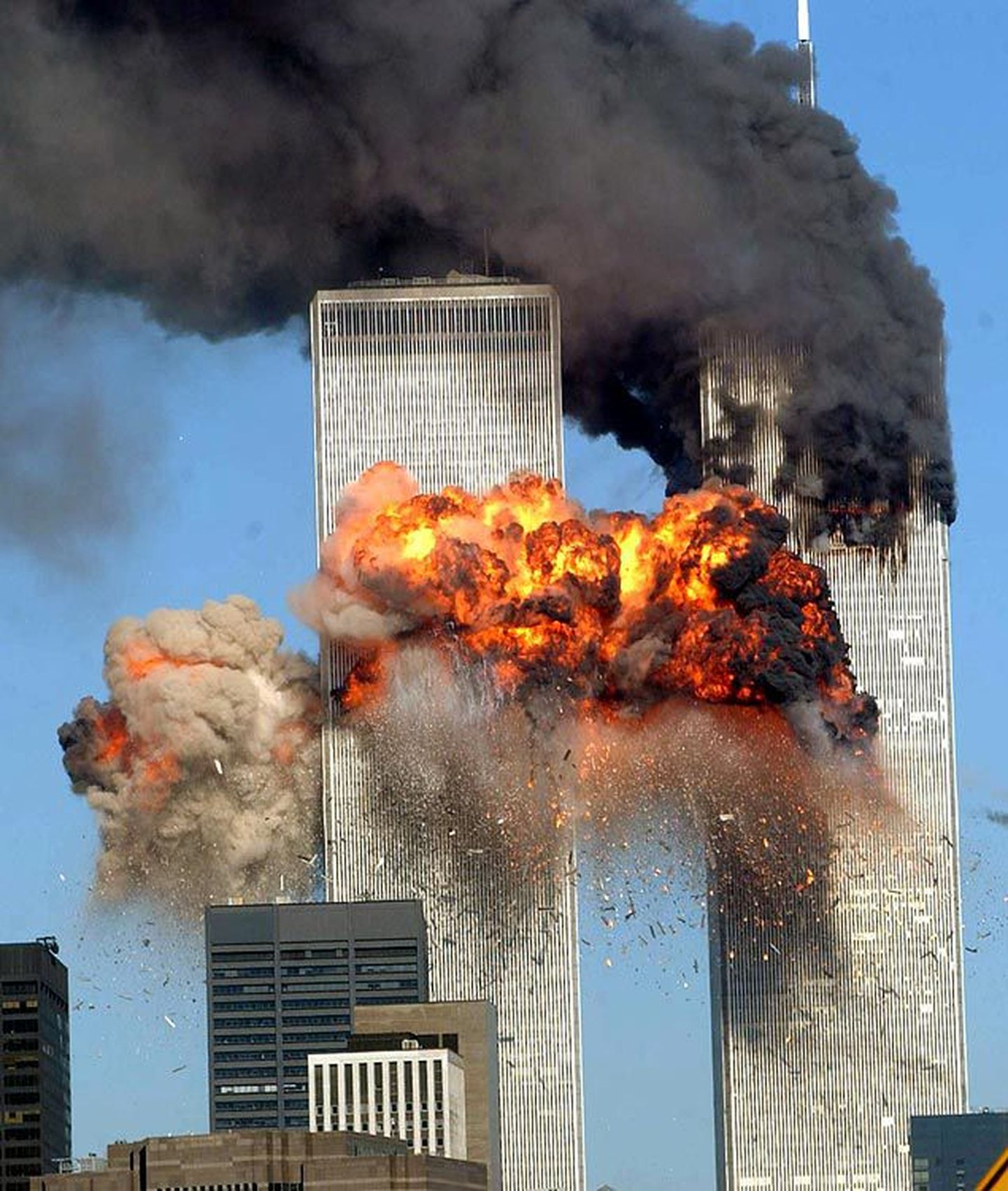 Теракт в США 11 сентября 2001 года.