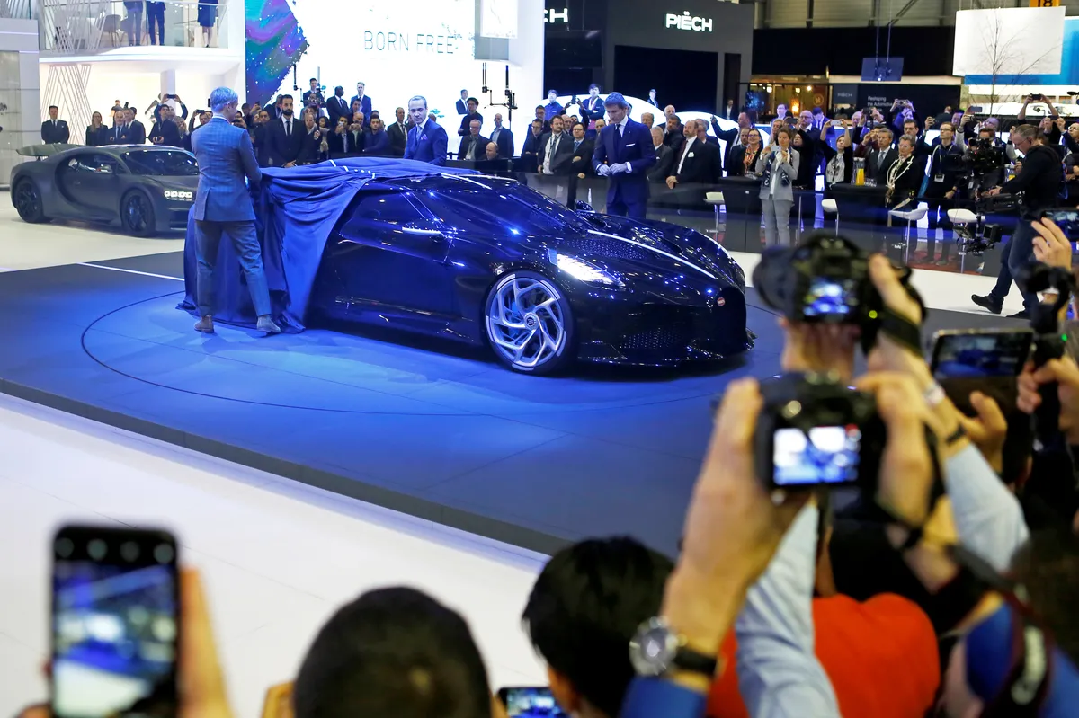 5. märts 2019, Genfi automess, Bugatti La Voiture Noire