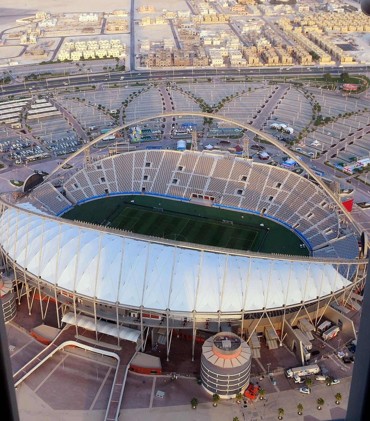 Khalifa Internationali nime kandev jalgpallistaadion Kataris.