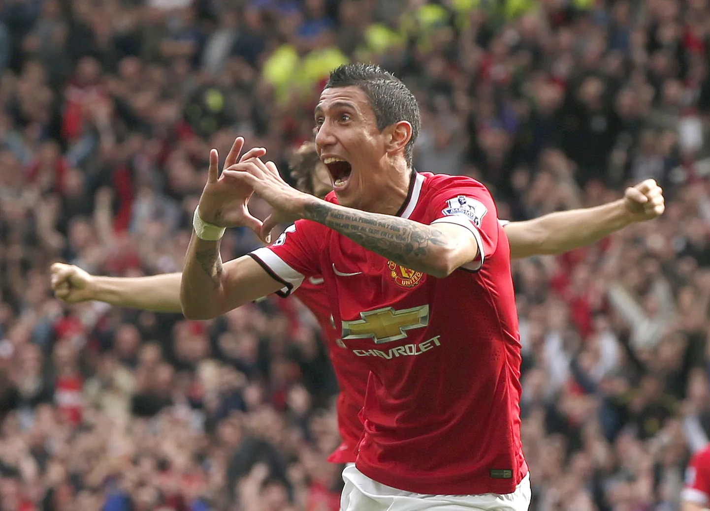 Angel Di Maria Manchester Unitedi särgis.