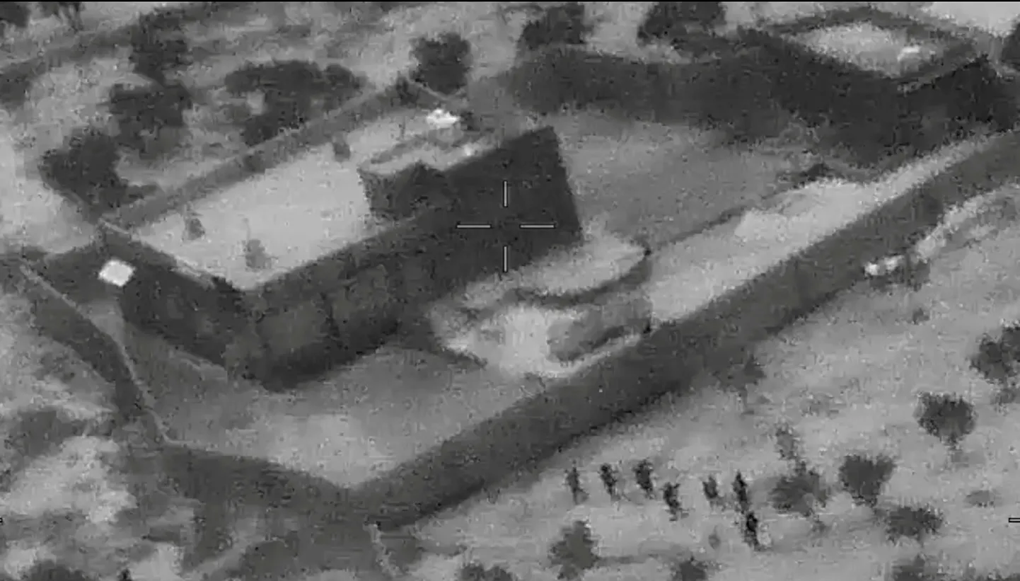 Islamiriigi juhi Abu Bakr al-Baghdadi redupaik.