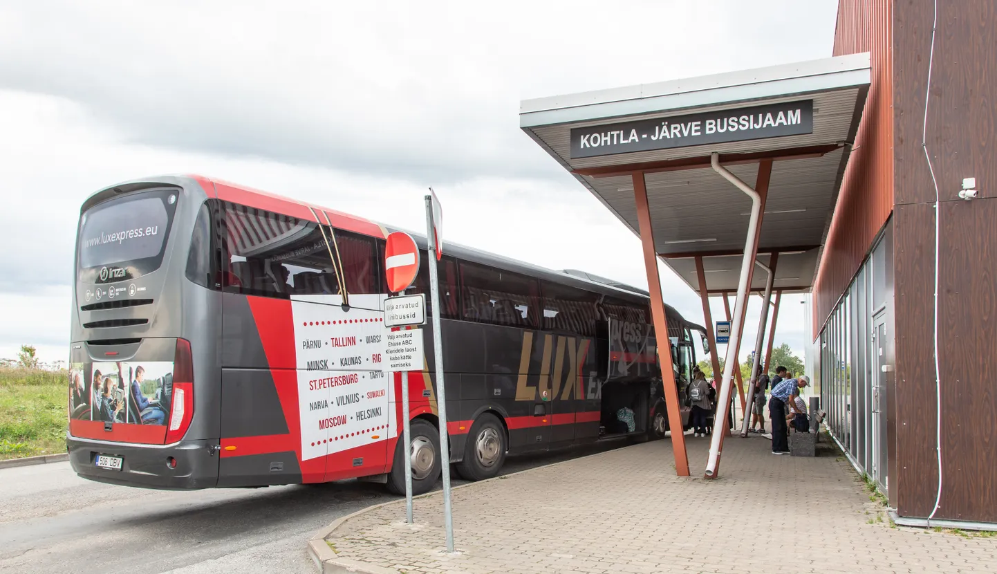 Kohtla-Järve bussijaam.