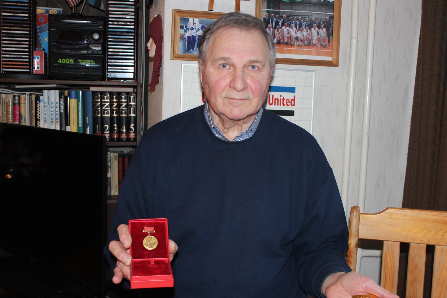 KIRKAM MEDAL: 1968. aastal tuli Tarvi Uljas Tallinna Kalevi meeskonna koosseisus N. Liidu meistriks.
