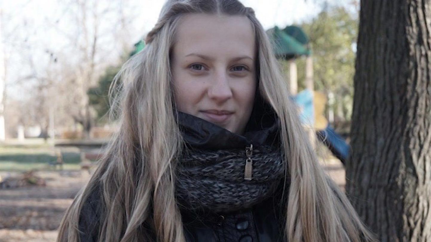 Убитая 14-летняя Дарья.