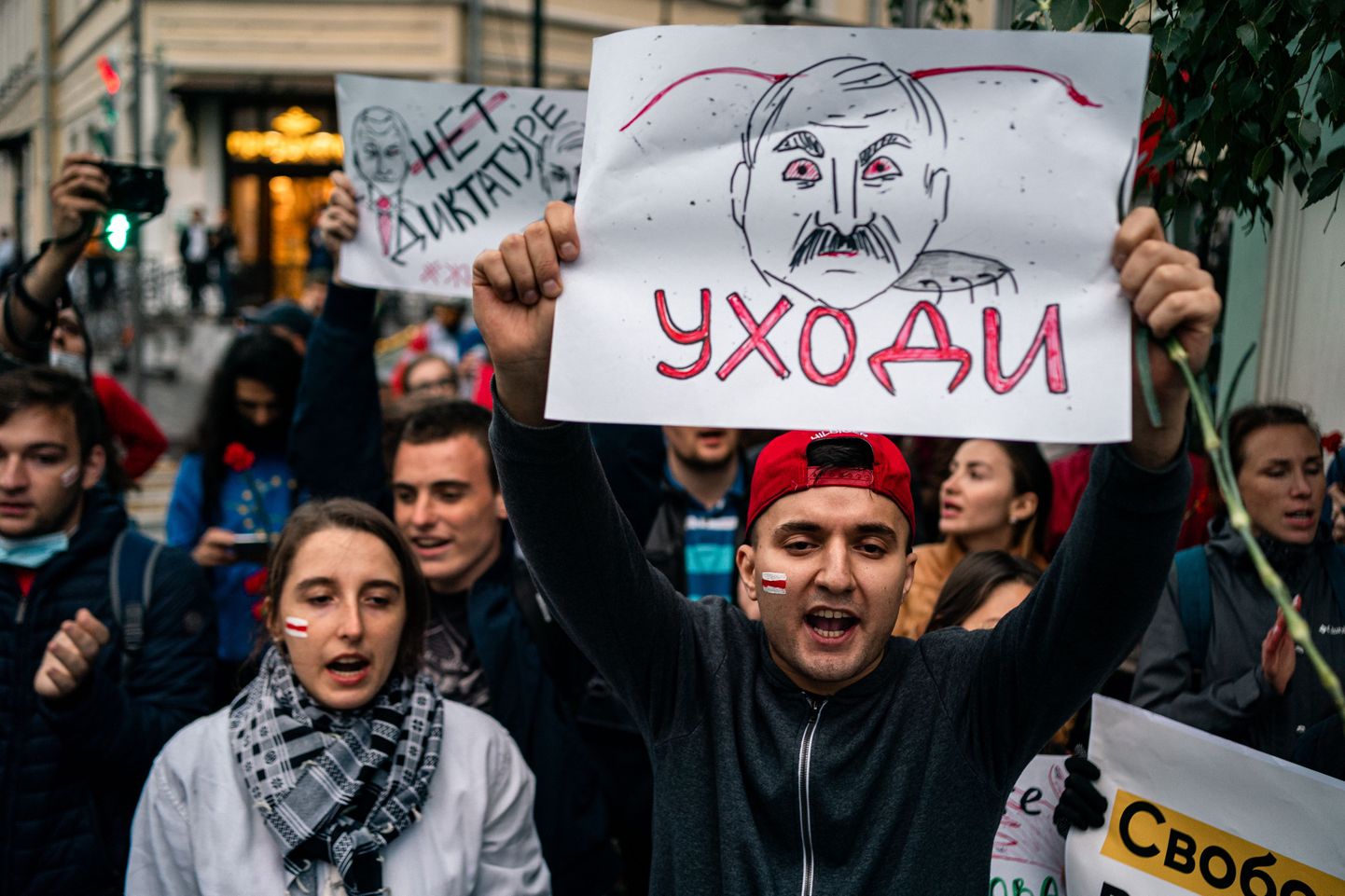 Протесты в Белоруссии.