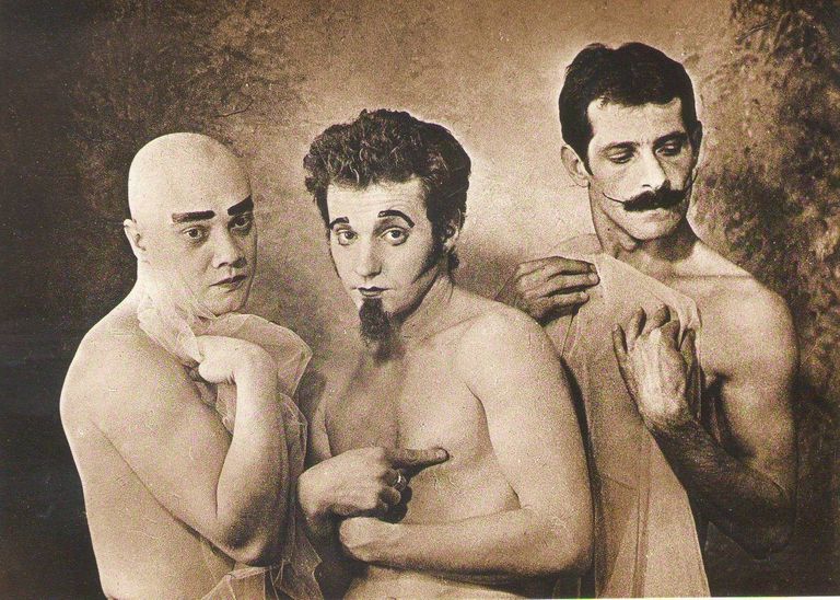 Владимир Комаров, Георгий Делиев и Борис Барский в 90-е