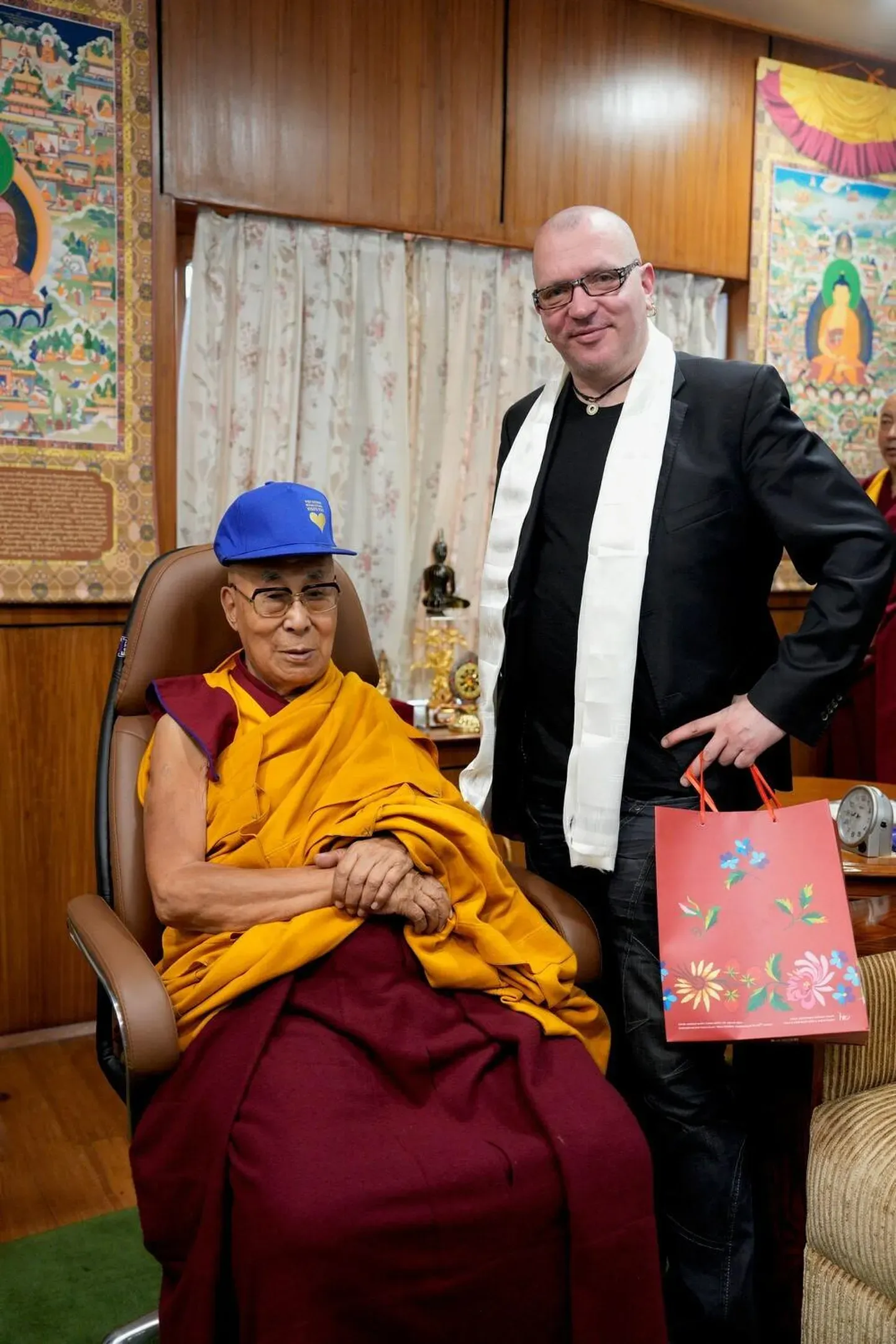 Далай-лама и Юку-Калле Райд.
