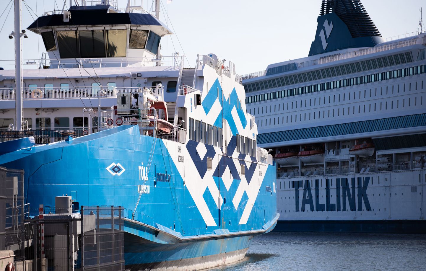 Parvlaev Tõll Tallinna Vanasadamas