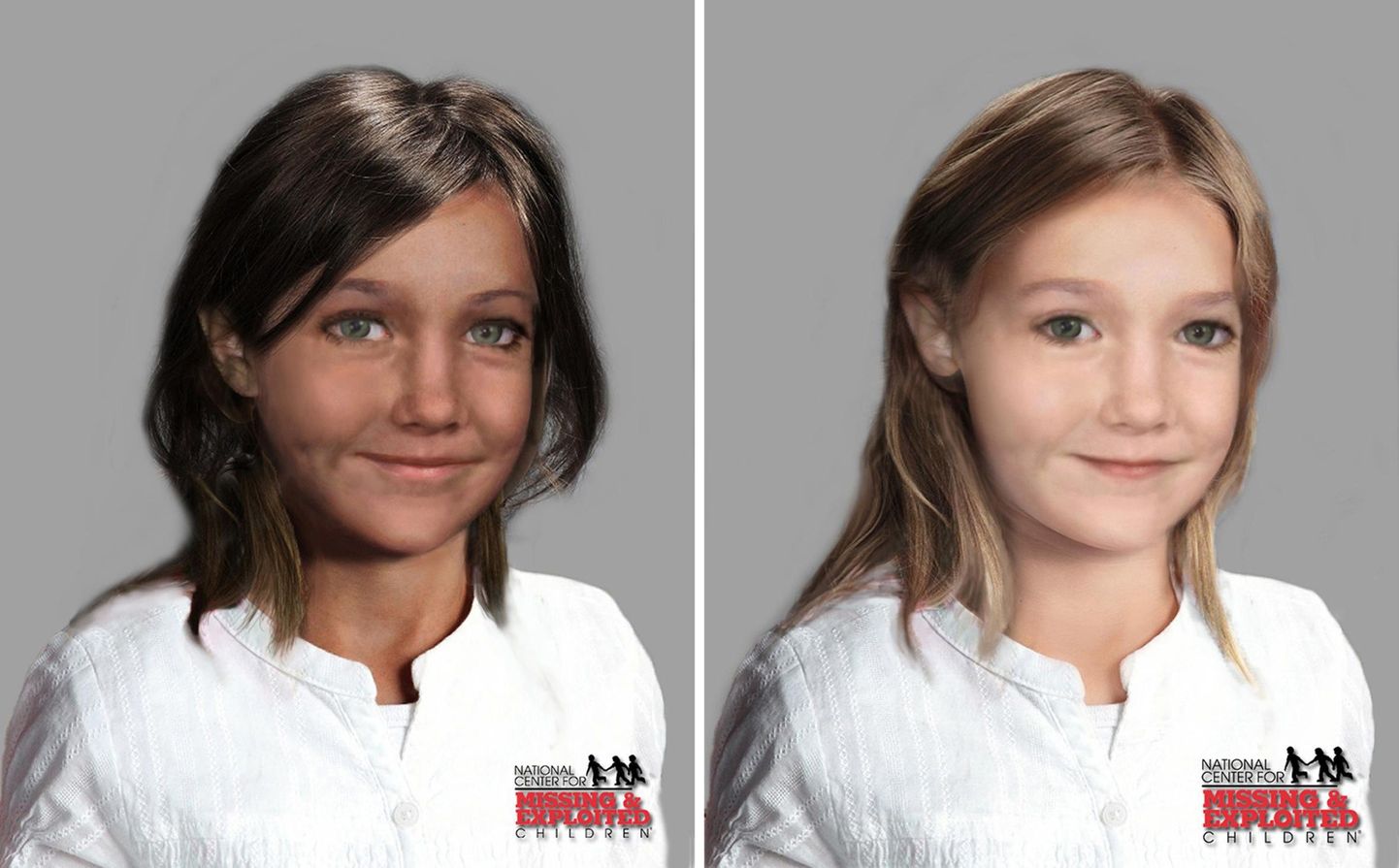 2007. aastal Portugalis kaduma läinud briti tüdruk Madeleine McCann võiks praegu näha välja selline. Pilt on tehtud arvuti abil.