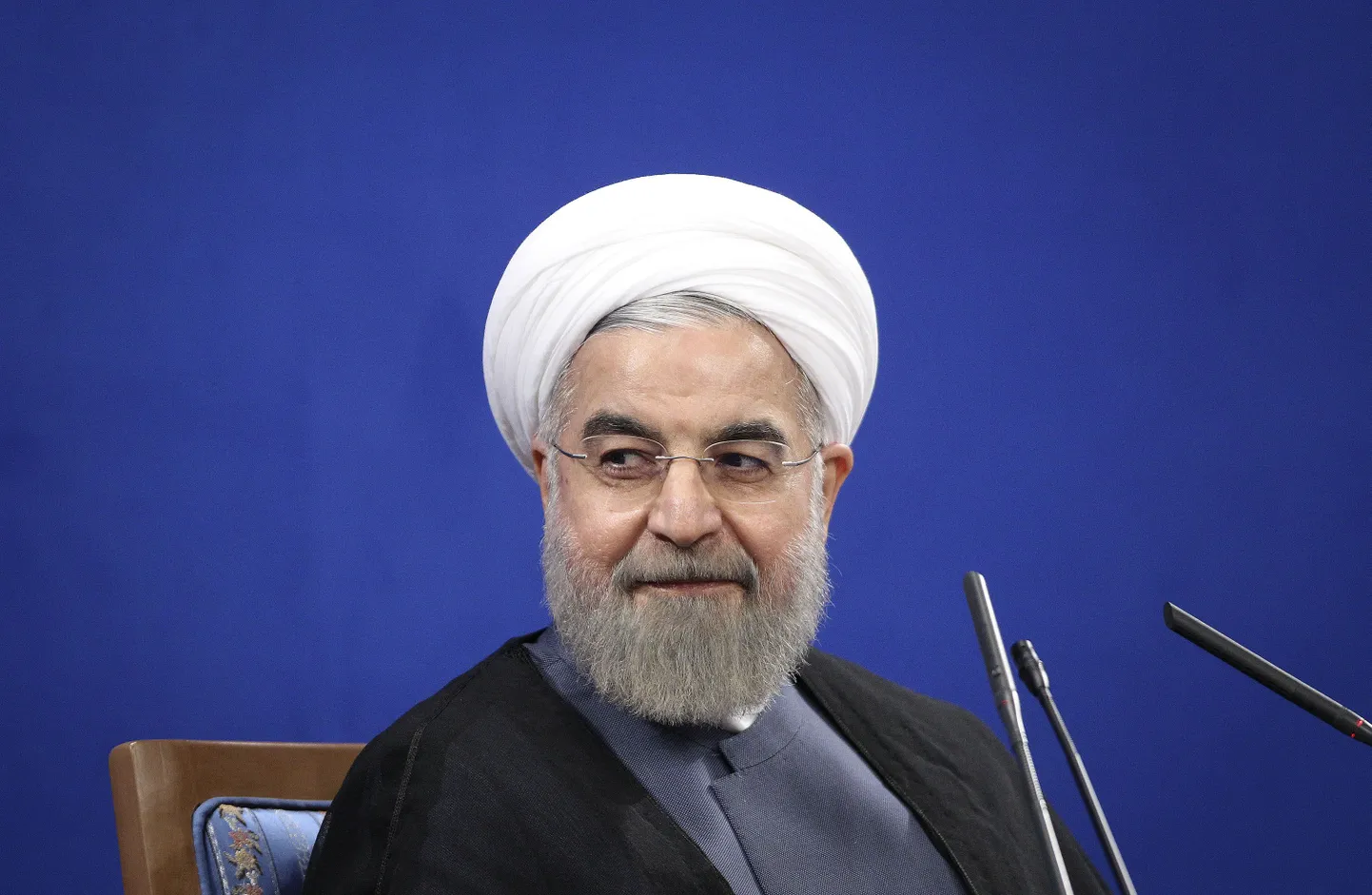 Iraani president Hassan Rouhani.