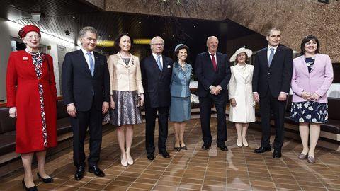 Põhjamaade riigipead tähistasid põhjanaabrite juures juubeliaastat
