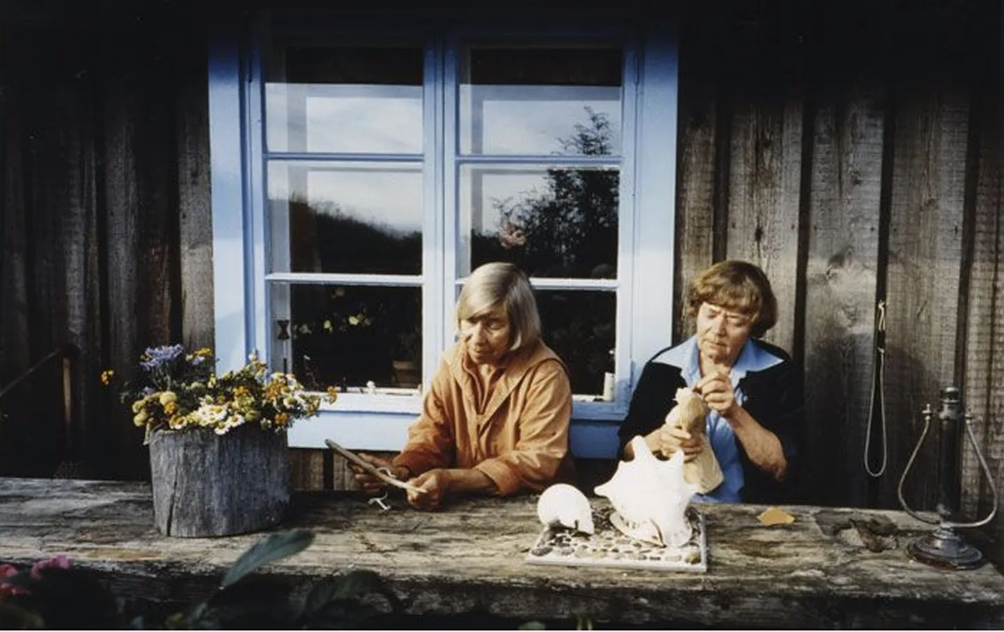Tove Jansson oma kaaslasega