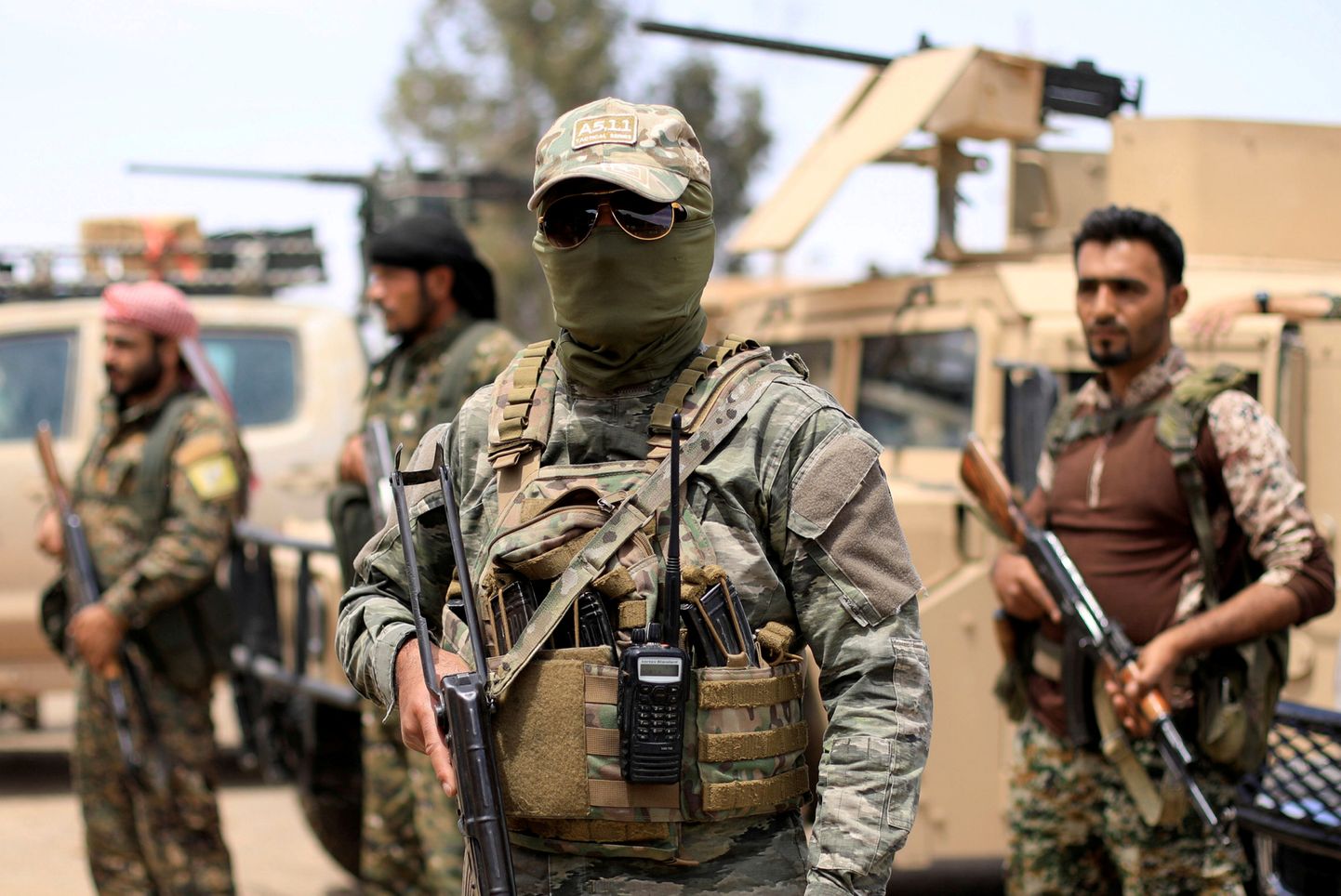 SDF-i võitlejad maikuus Deir al-Zoris.