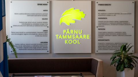 Pärnu Tammsaare kool muutub tavaliseks eesti kooliks