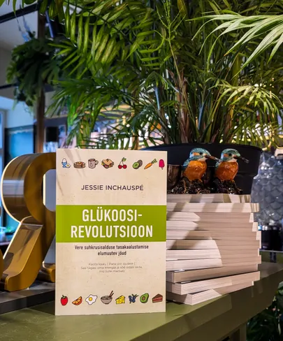 Jessie Inchauspé’ terviseraamat «Glükoosirevolutsioon».