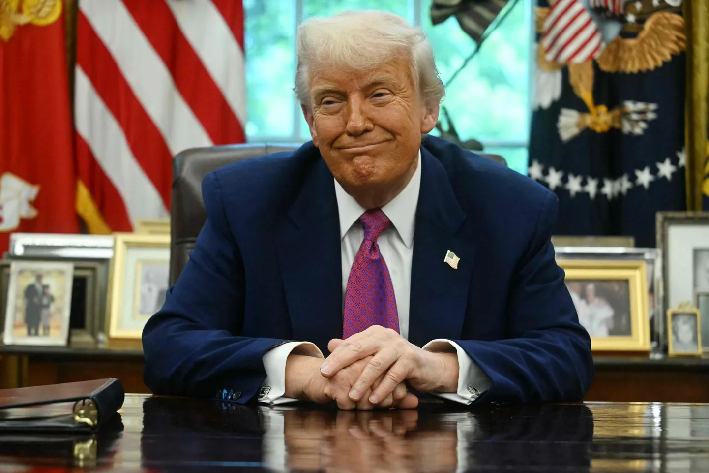 USA president Donald Trump.