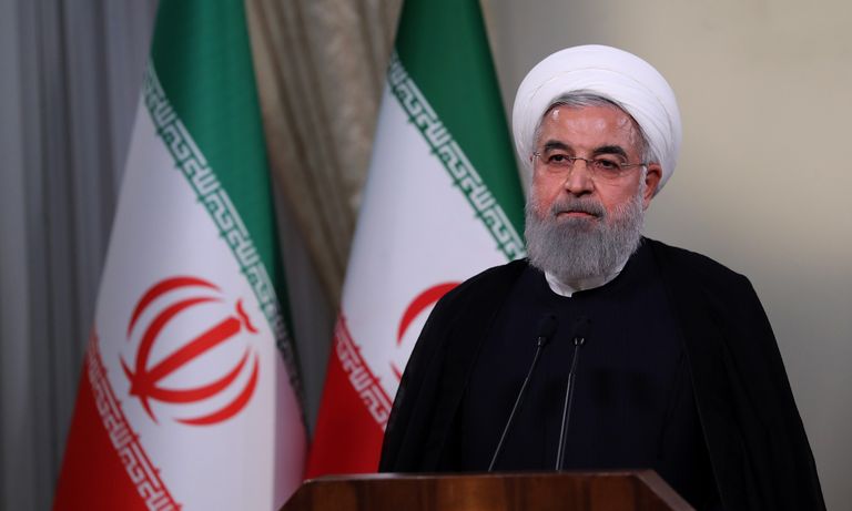 Iraani president Hassan Rouhani.