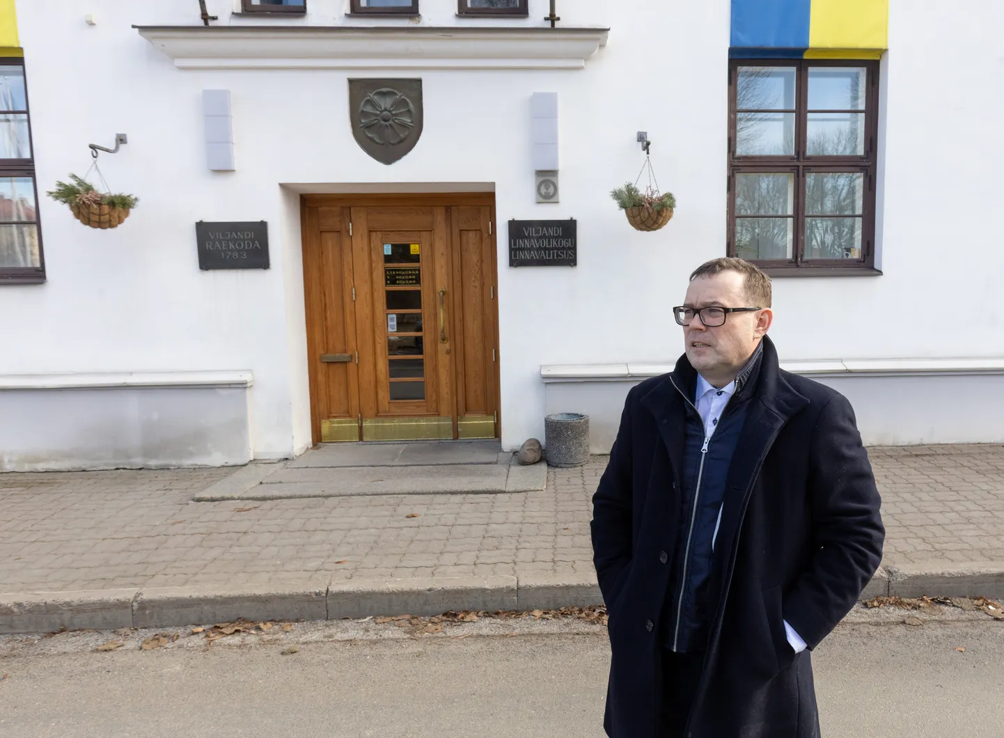 Pildil Viljandi linnapea Madis Timpson.