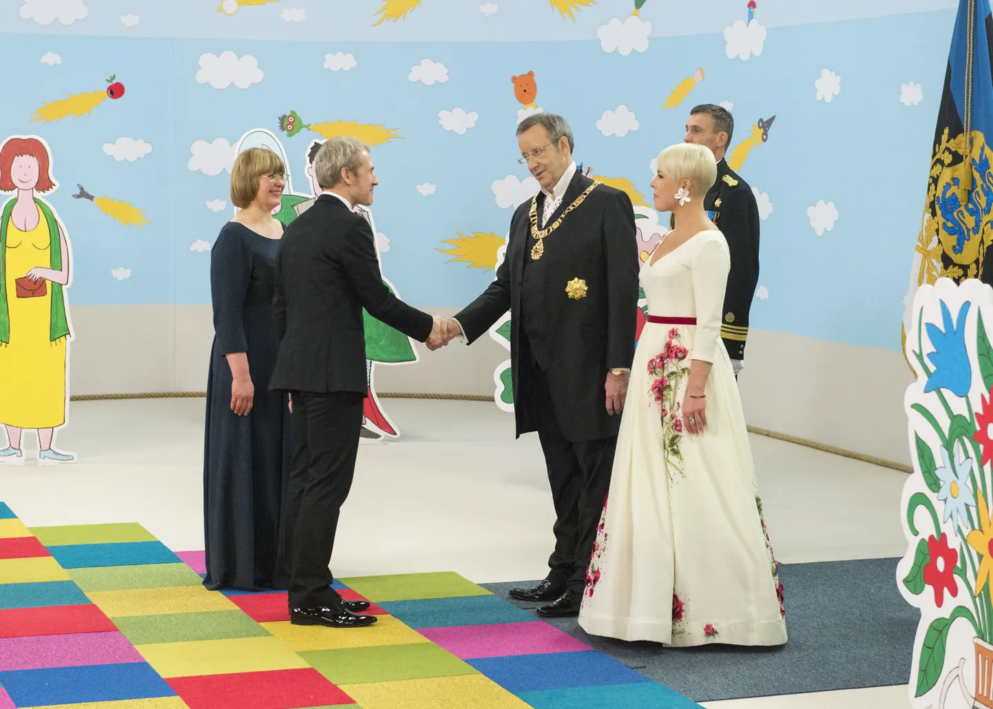 Kunstnik Marko Mäetamm ja Ürge Mäetamm