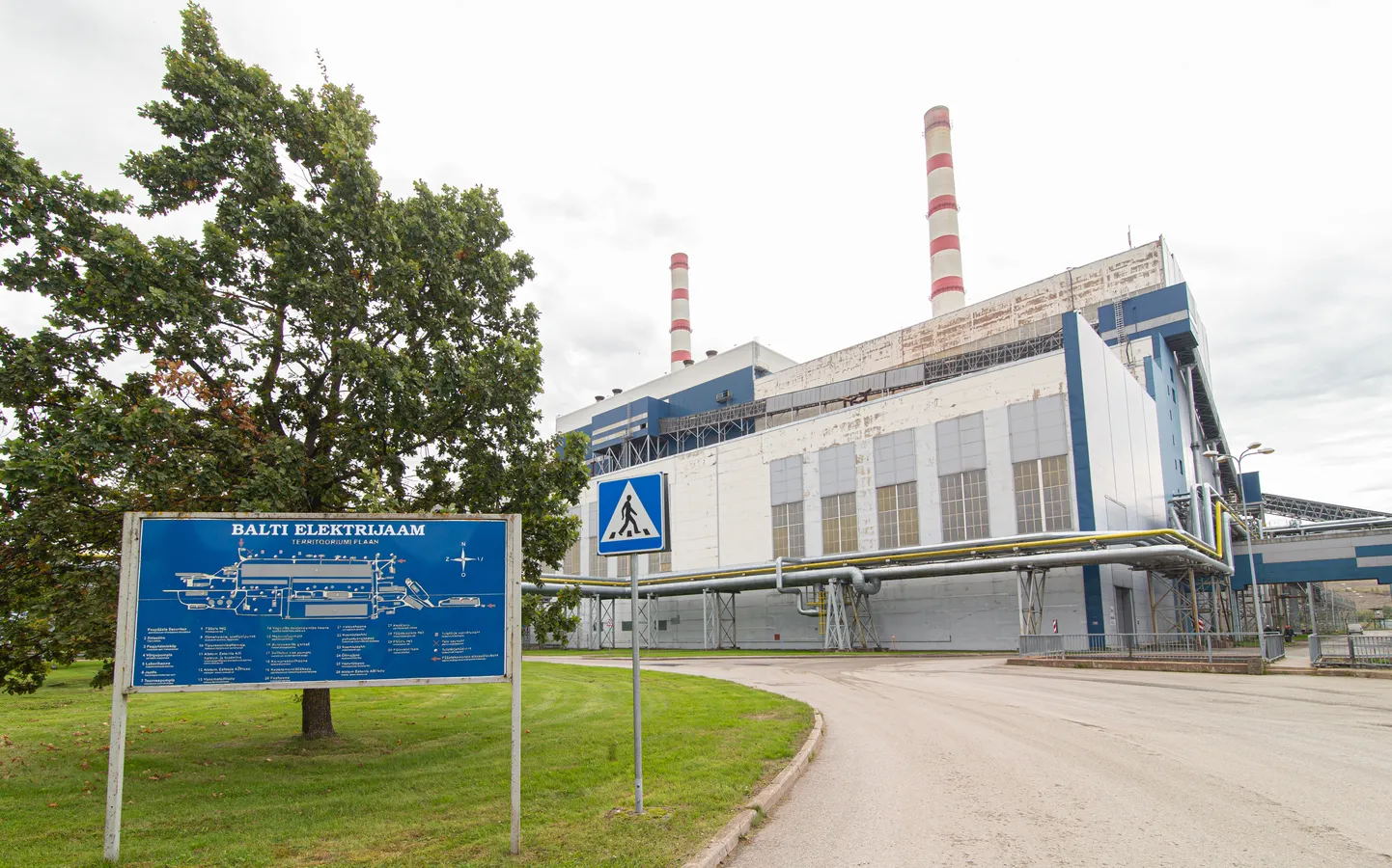 Room heat in Narva comes from the Balti power station.