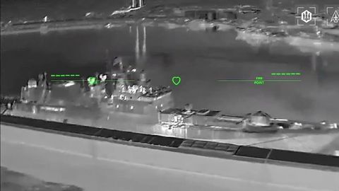 Ukraina ründas Venemaa viimast Kalibr-fregatti