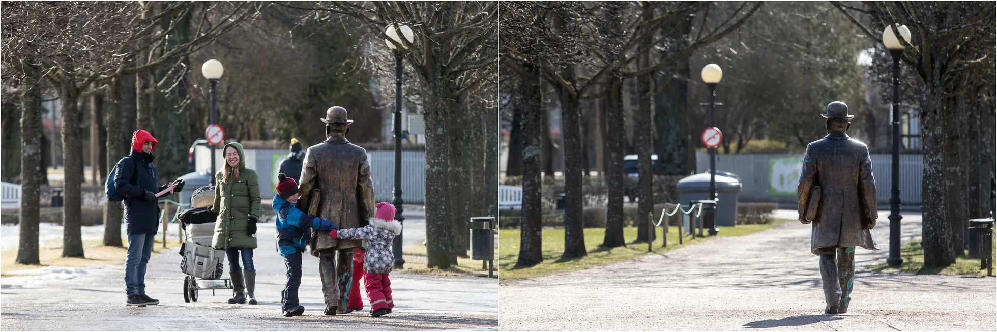 Koroonaviirus: Tallinn enne ja nüüd.