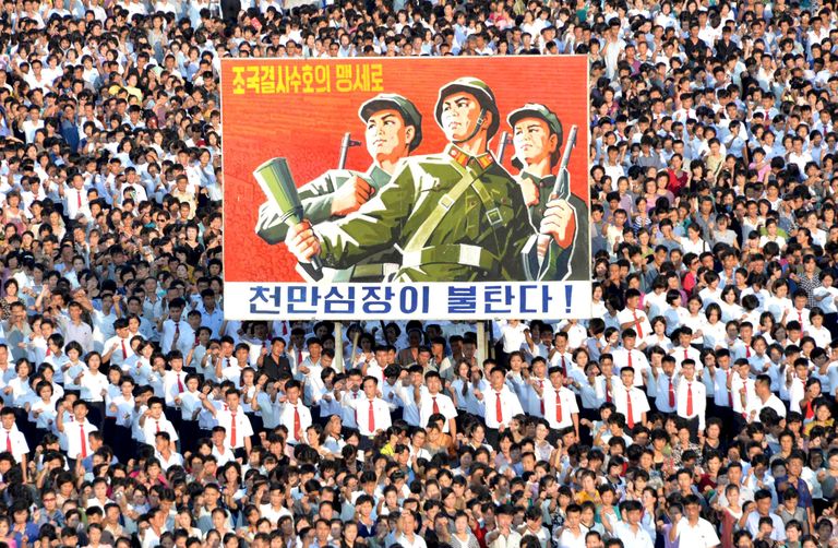 Propagandasündmus Pyongyangis