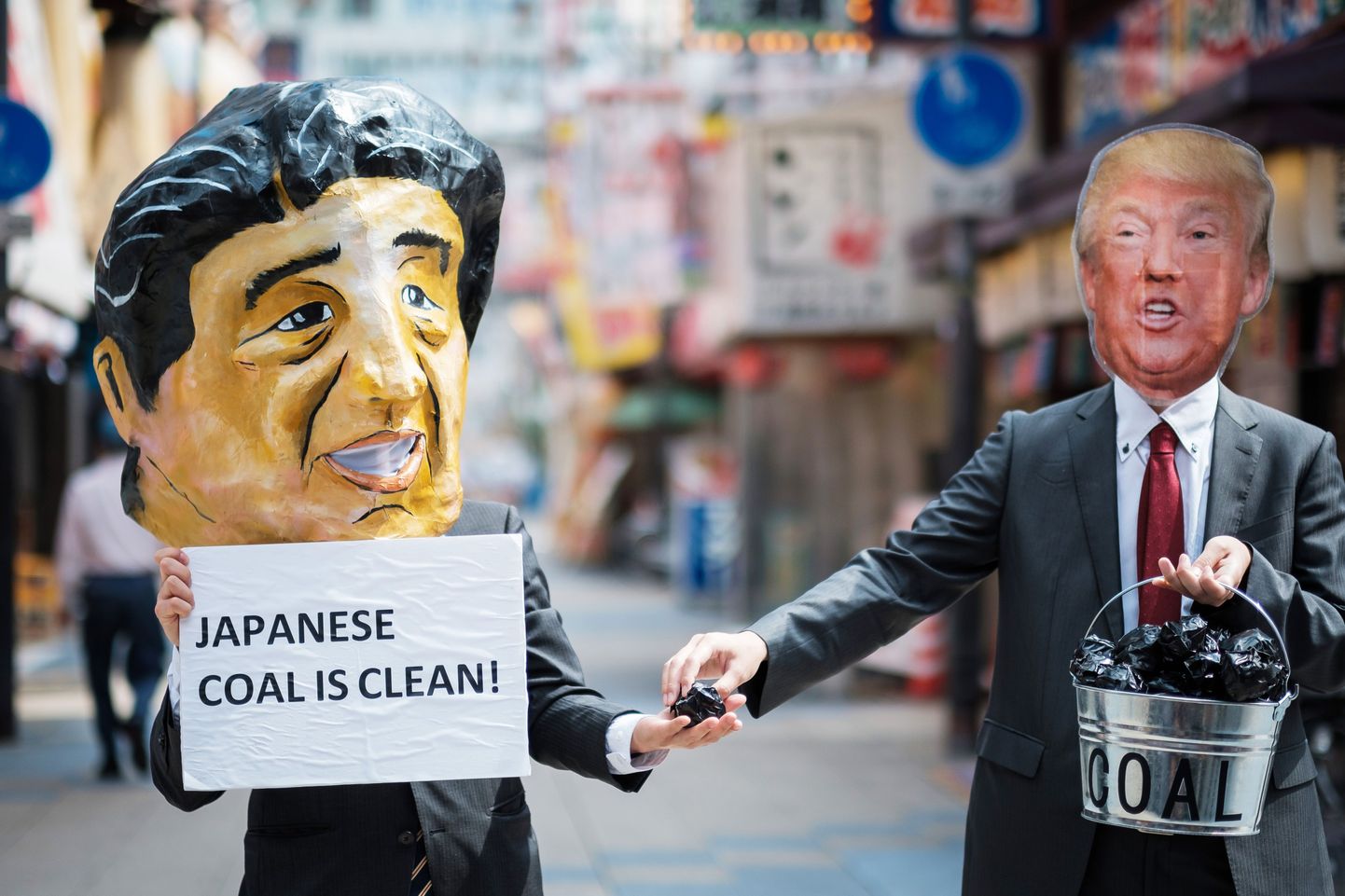 Kliimaaktivistid Jaapanis Osakas G20 tippkohtumise ajal 28. juunil.