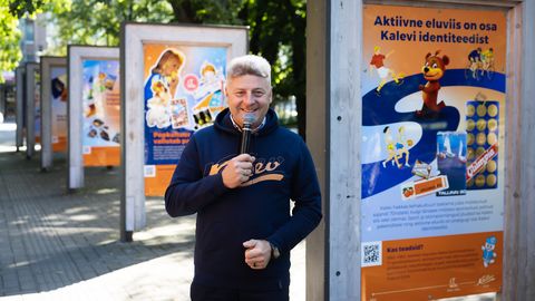 Kalev tähistab 220 aasta juubelit Tammsaare pargis avatud näitusega