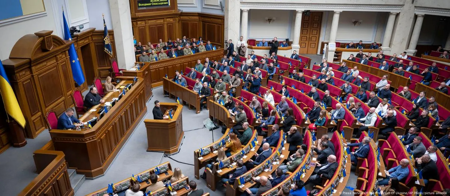 Владимир Зеленский в Верховной раде