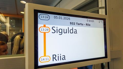 Halb ilm halvas rongiliikluse