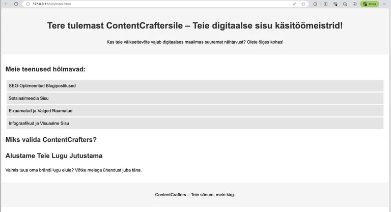 Selline on esimene visand kodulehest, mille tehisaru uue äri jaoks välja pakkus.