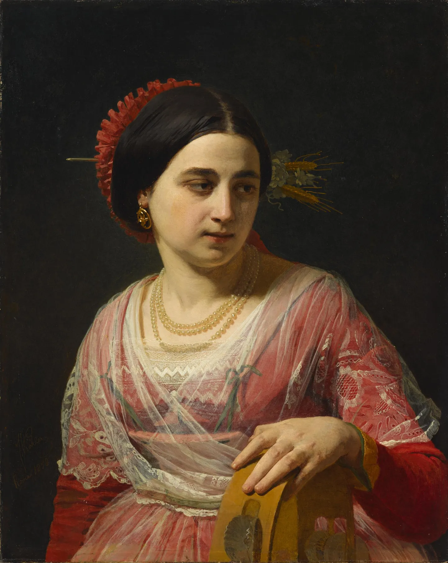 Johann Köler, «Roomlanna», 1858. Õlimaal.