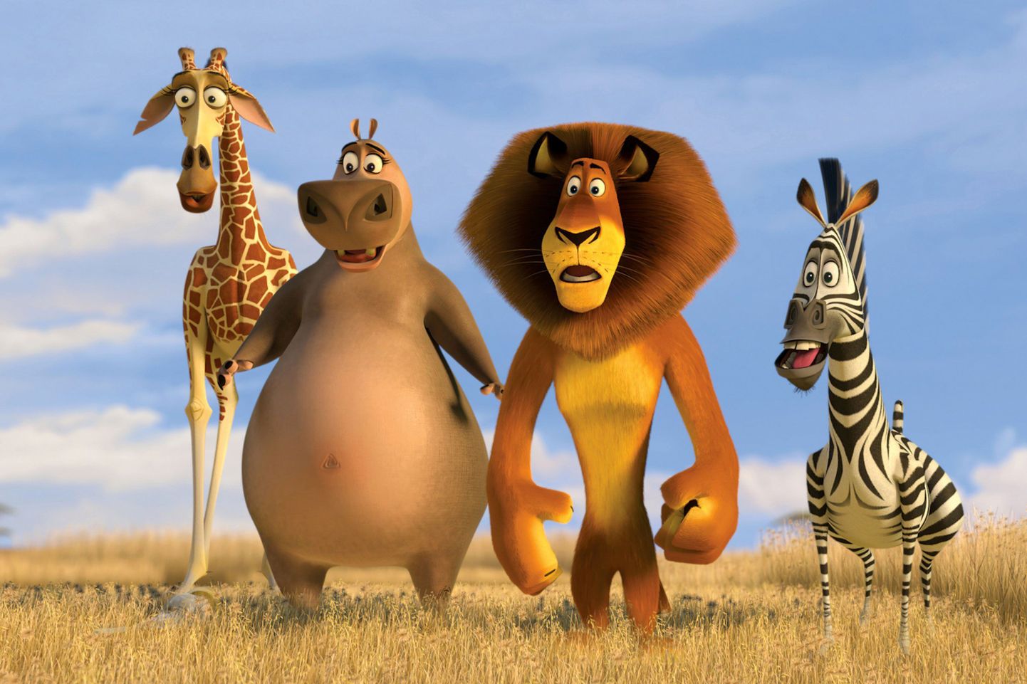 Kaader animafilmist «Madagaskar 2»