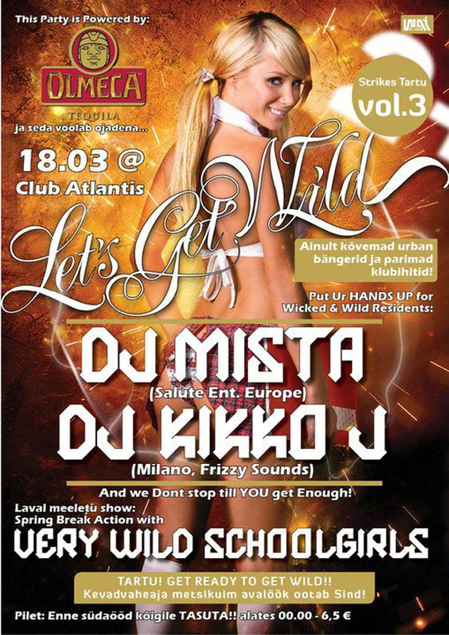 Lets get Wild strikes Club Atlantis vol 3!