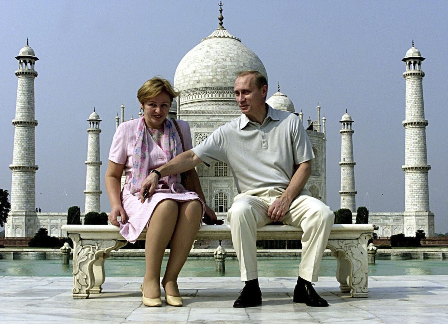 Vladimir Putin ja ta naine Ljudmilla Putina