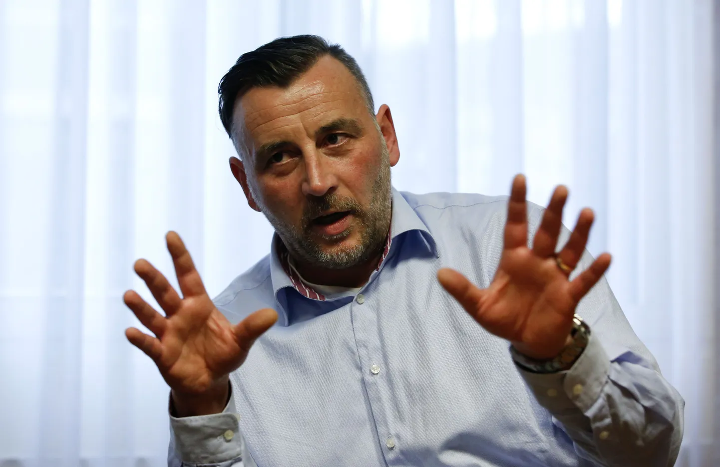 Saksa islamiseerumisvastase liikumise PEGIDA nüüdseks tagasi astunud juht Lutz Bachmann.