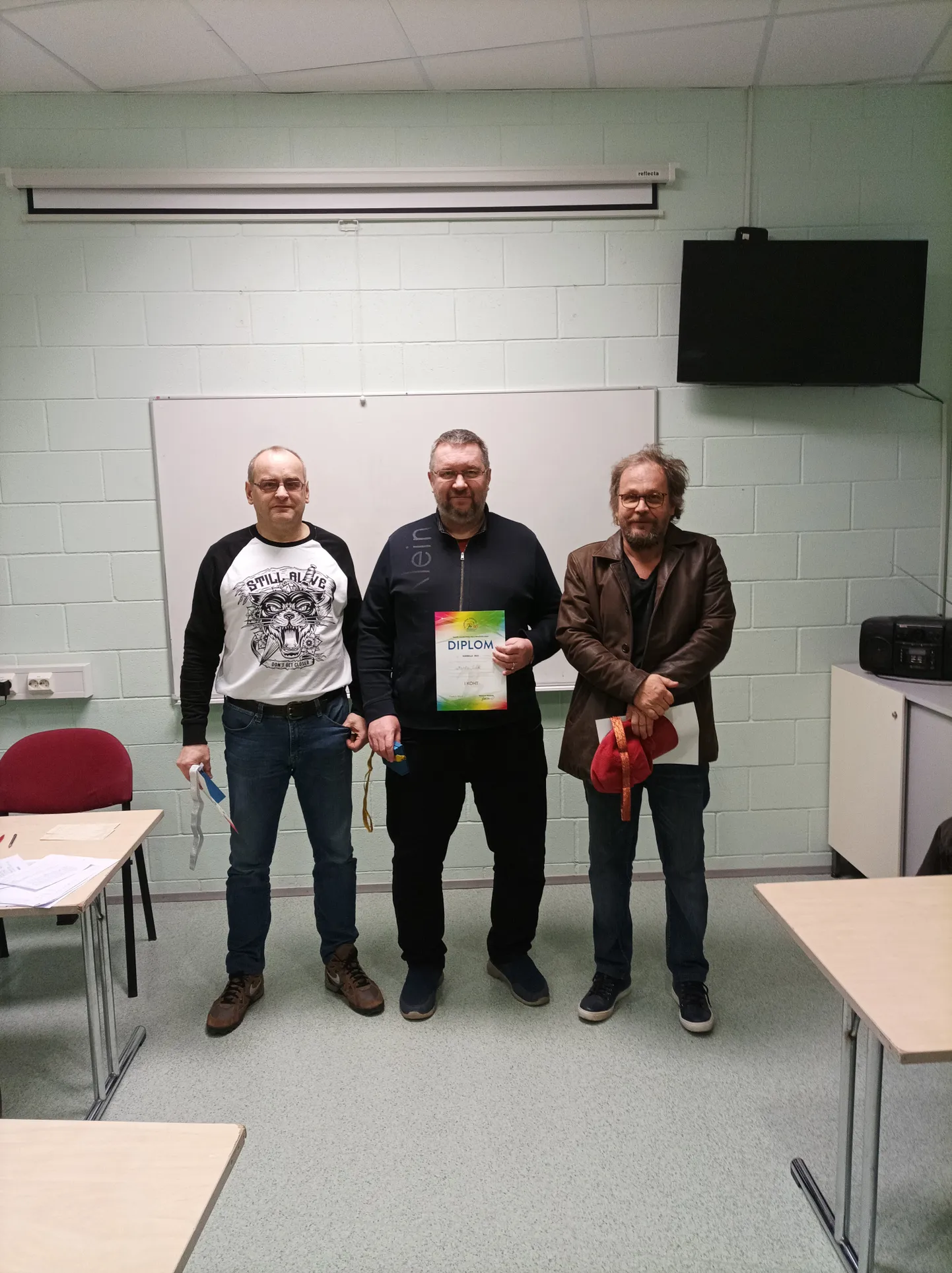 Kiirmale 2023 MV esikolmik - vasakult Kilumets, Siil, Mustonen-