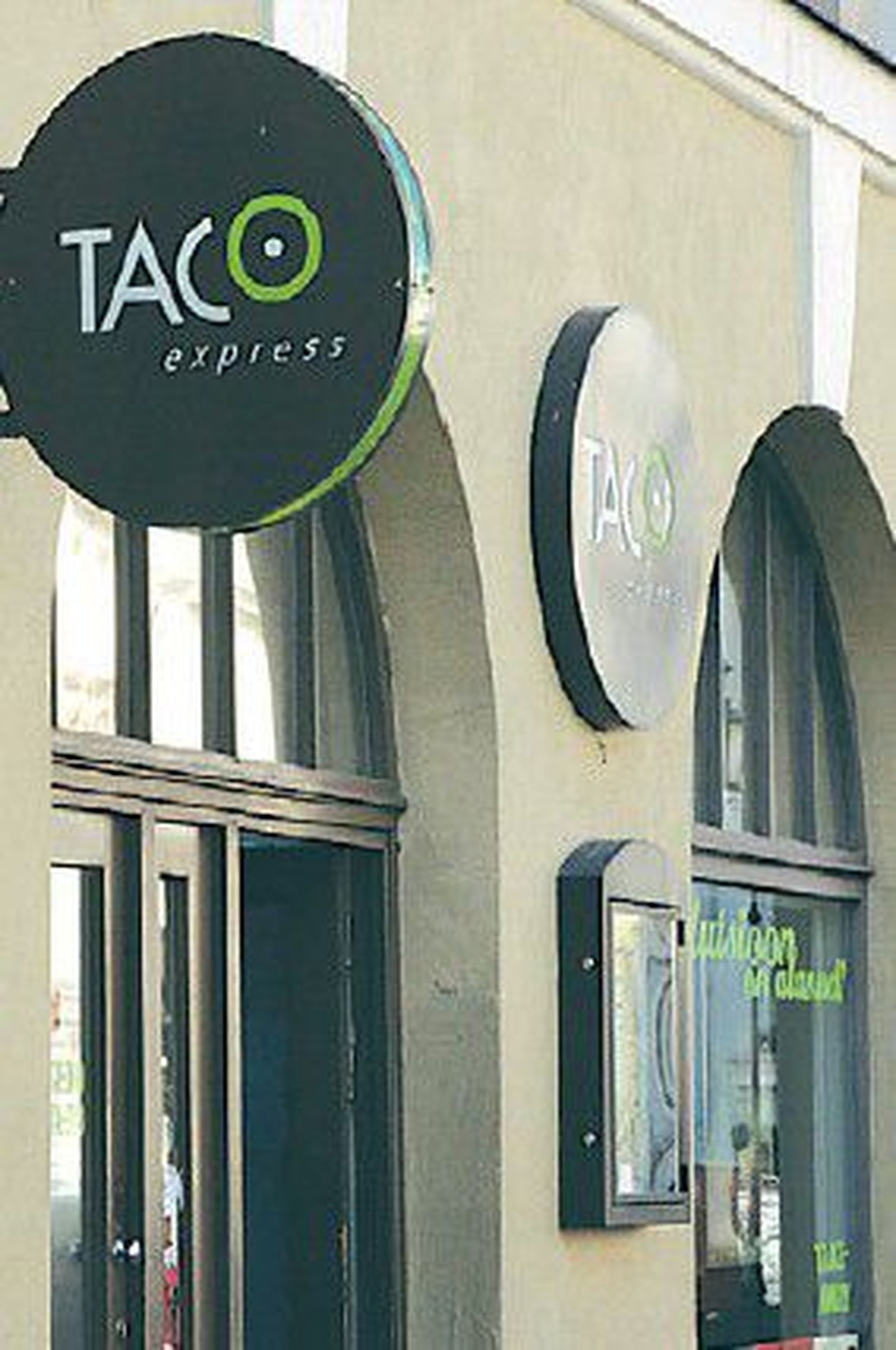 Söögikoht Taco Express.