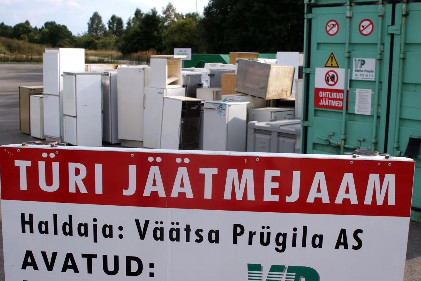Türi jäätmejaam.